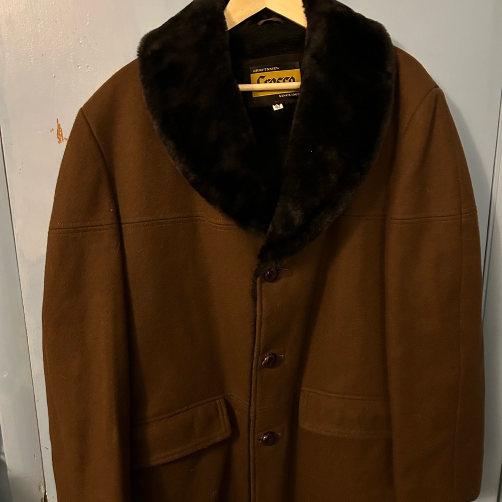 Men’s Vintage Car Coat